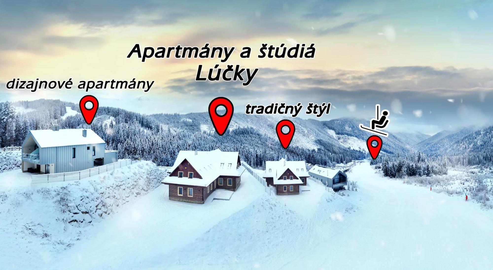 Apartmany A Studia Lucky, Ski-In Ski-Out ,Chopok Jasna, Demaenovska Dolina المظهر الخارجي الصورة